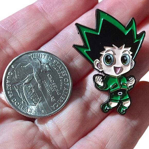 Hunter x Hunter Gon and Killua Enamel Pin Set of 2 Pins - Picture 8 of 8